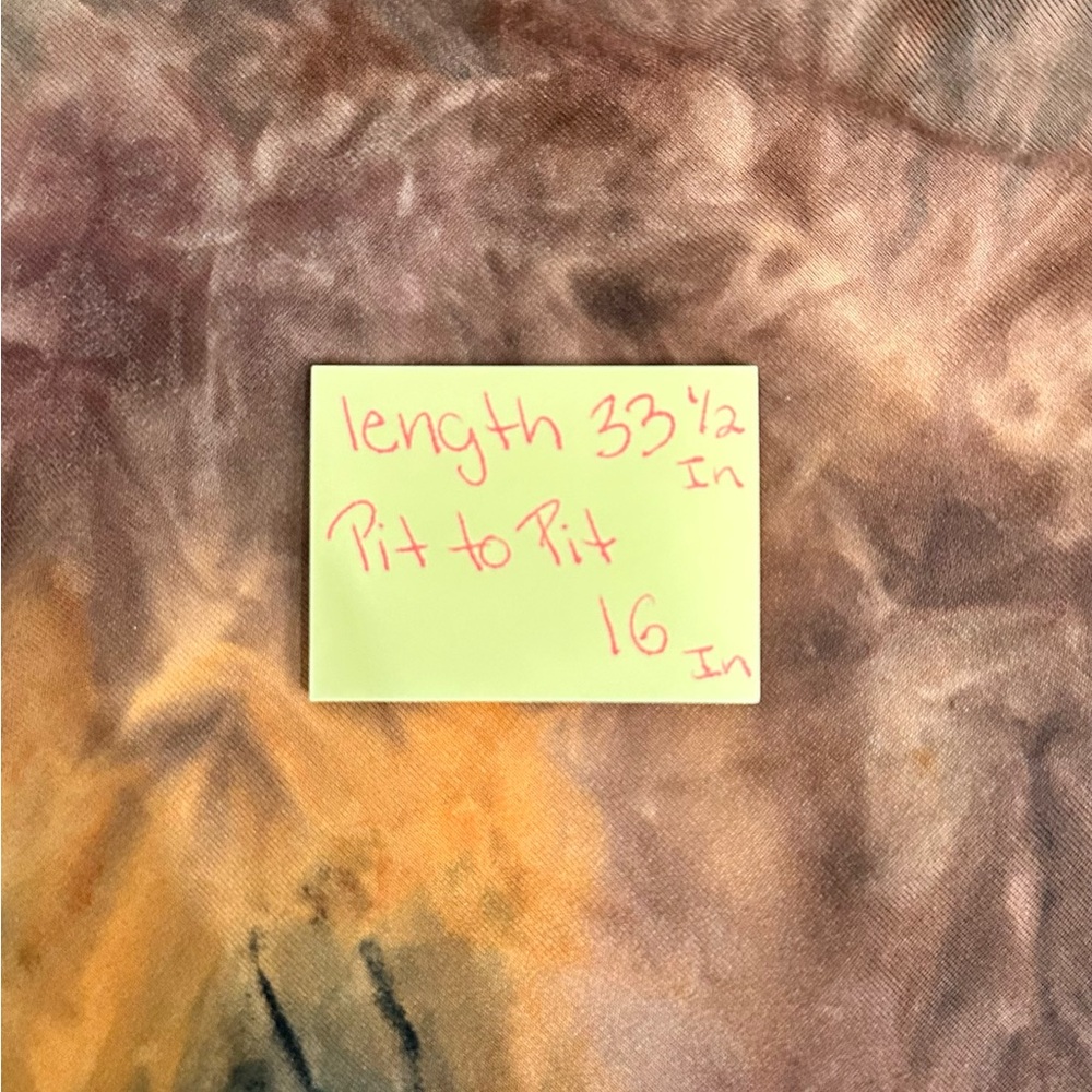 Tie-Dye One-Shoulder Dress - Picture 5 of 5